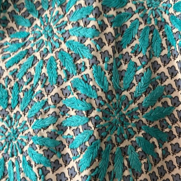 Gretchen Scott Designs silky boho tunic top  - Size M - Picture 4 of 10